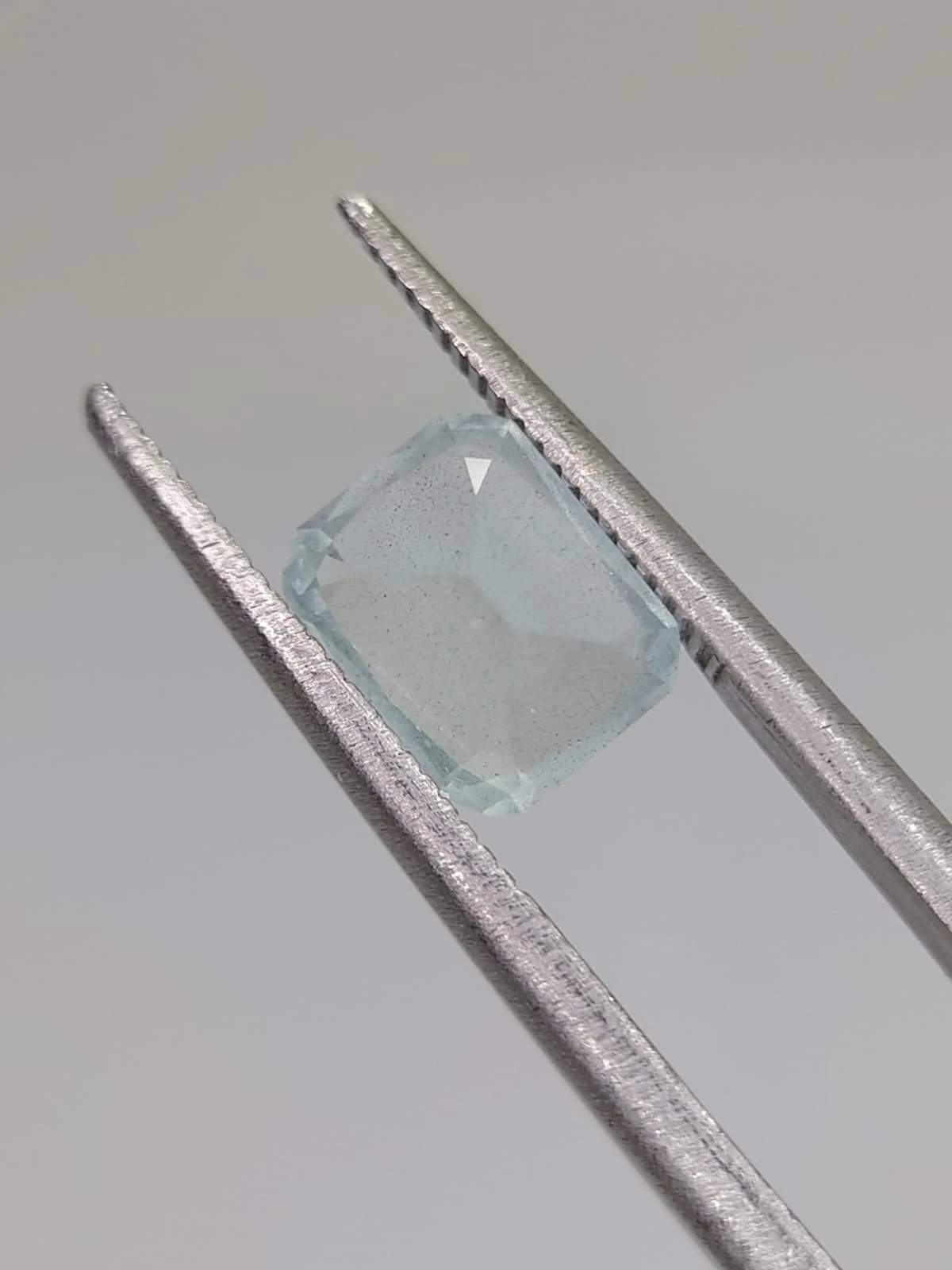 1.4ct Natural Cushion Faceted Aquamarine from Nigeria — view 6